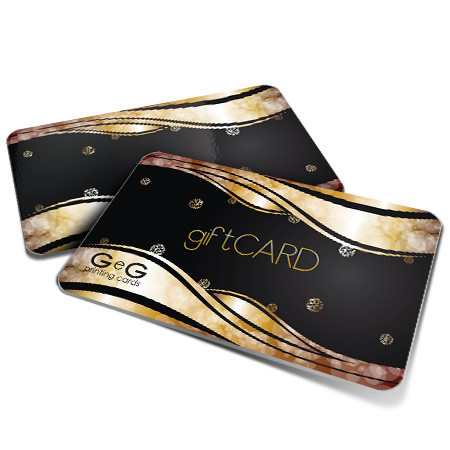 gift card in pvc