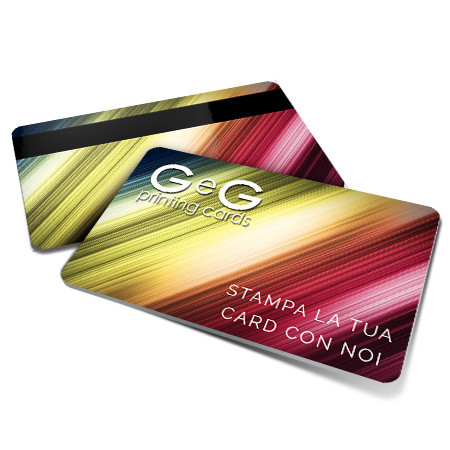 card personalizzate in pvc